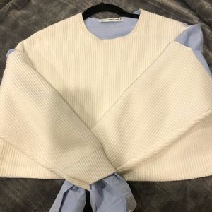Alexander Wang cropped sweater